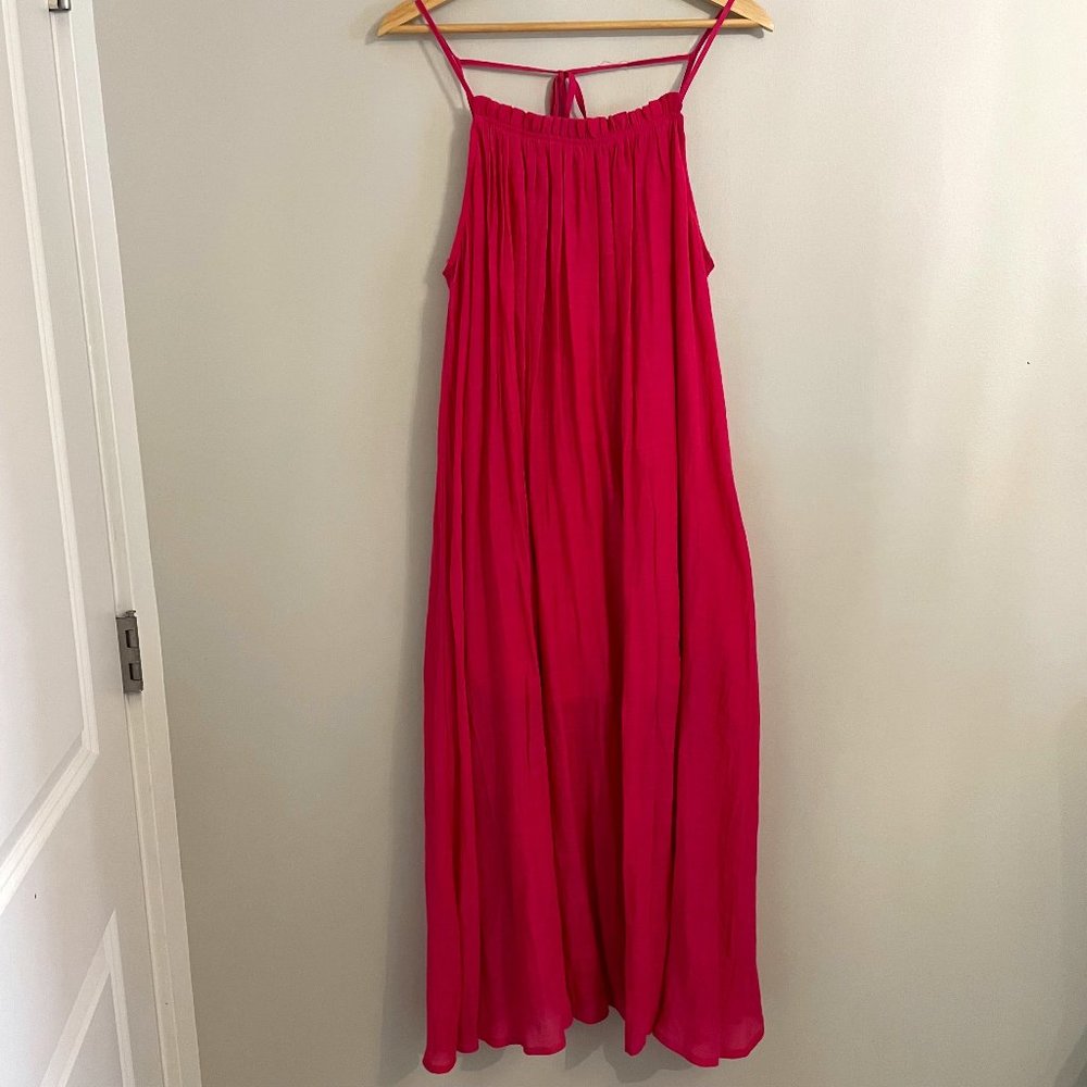 Hot Pink Maxi Dress